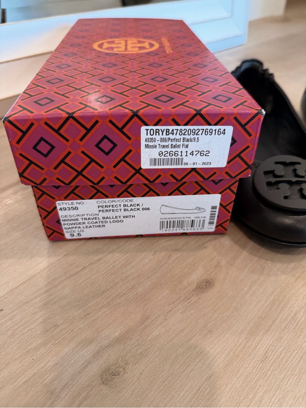 New Tory Burch Minnie Travel Ballet Flats - Picture 9 of 11